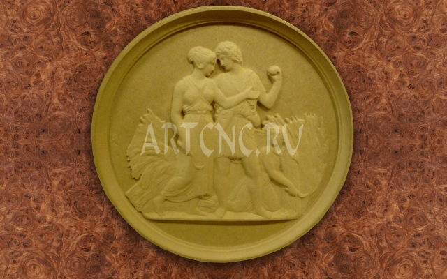 Резной барельеф - artcnc.ru