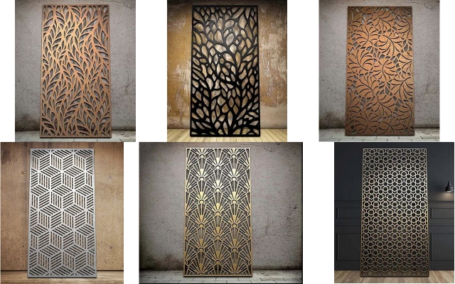 Прорезные интерьерные решетки - artcnc.ru